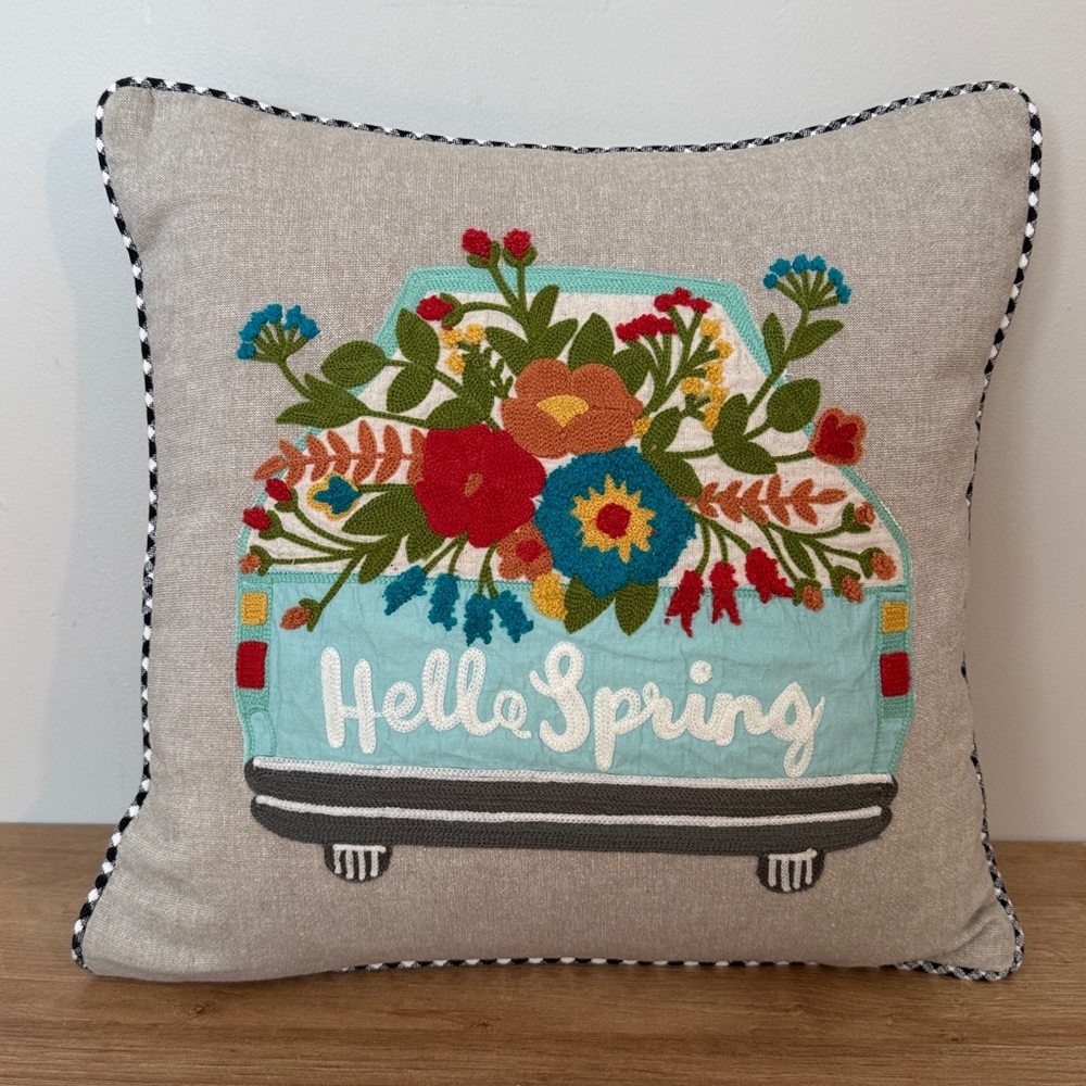 Pier 1 Spring Throw Pillow